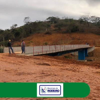 FINALIZAÇÃO DA OBRA DA PONTE SOBRE O RIO XOPOTÓ - MARGEM DE RODEIRO