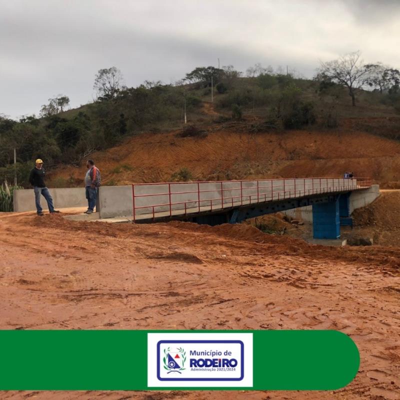 FINALIZAÇÃO DA OBRA DA PONTE SOBRE O RIO XOPOTÓ - MARGEM DE RODEIRO