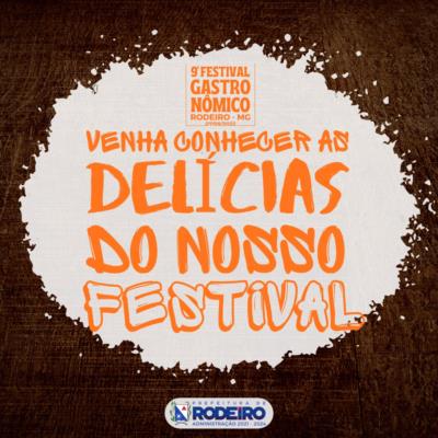 9ª FESTIVAL GASTRONÔMICO DE RODEIRO
