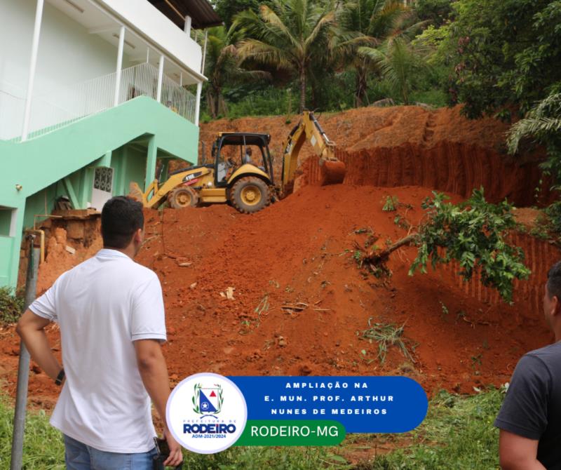 AMPLIAÇÃO NA ESCOLA MUNICIPAL PROFESSOR ARTHUR NUNES DE MEDEIROS