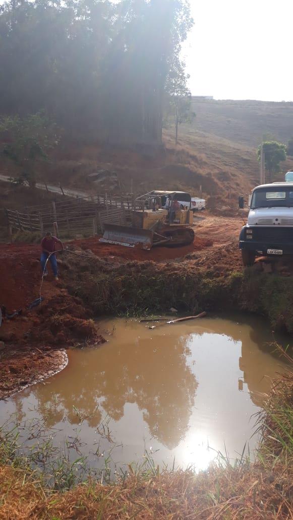 Prefeitura constrói ponte na Rodovia Landin Teixeira