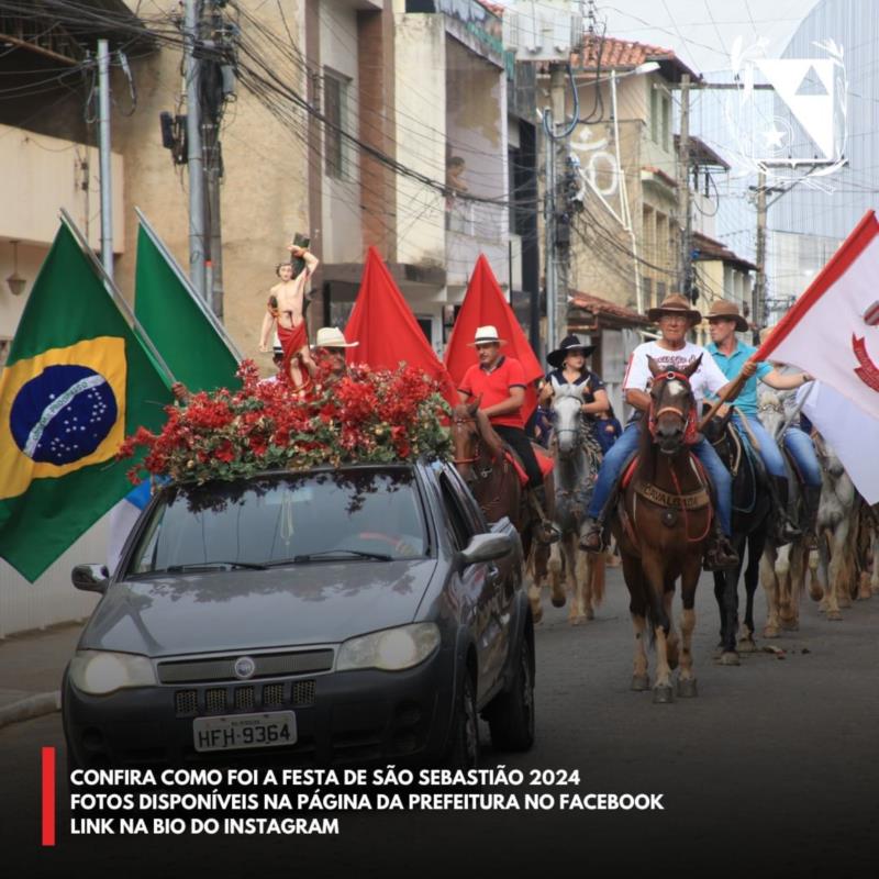Confira como foi a festa de São Sebastião 2024