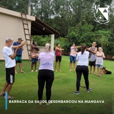 Barraca da Saúde desembarca na Mangava