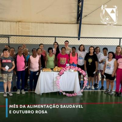 Mês da Alimentação Saudável e Outubro Rosa