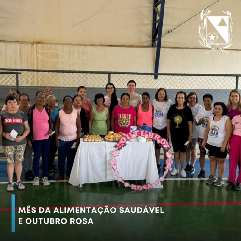 Mês da Alimentação Saudável e Outubro Rosa