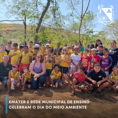 EMATER e Rede Municipal de ensino celebram o Dia do Meio Ambiente
