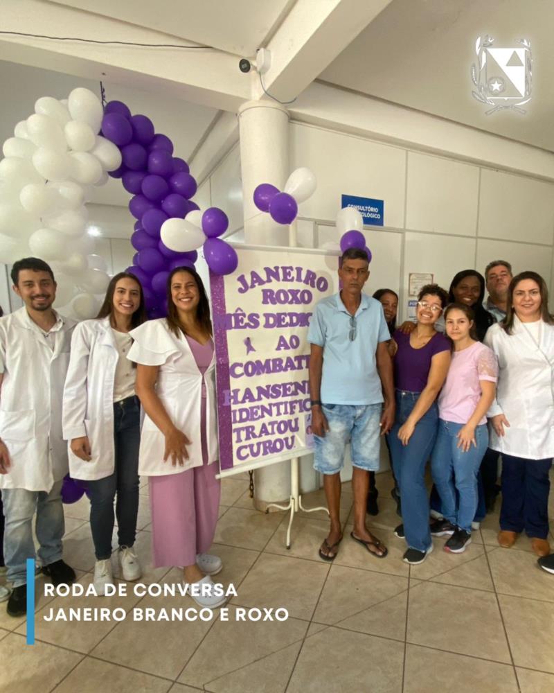 RODA DE CONVERSA – JANEIRO BRANCO E ROXO