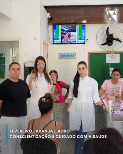 Fevereiro Laranja e Roxo: Conscientização e Cuidado com a Saúde!