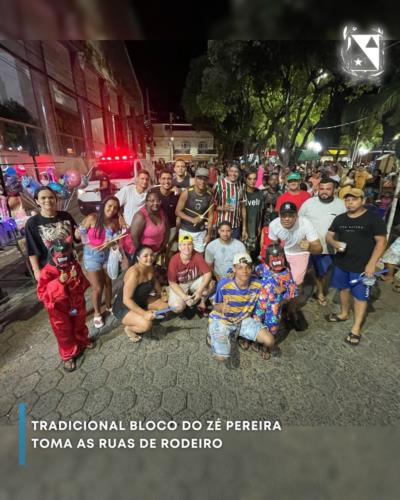 Bloco do Zé Pereira: Patrimônio Cultural Imaterial de Rodeiro!