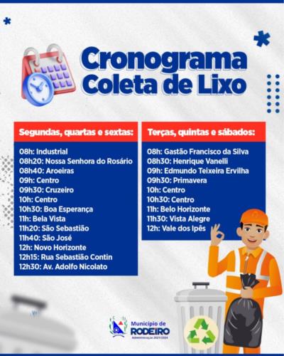 COLETA DE LIXO E COLETA DE ENTULHO