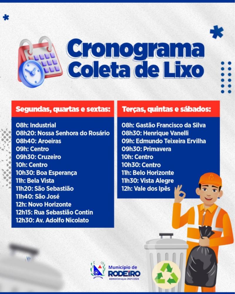 COLETA DE LIXO E COLETA DE ENTULHO