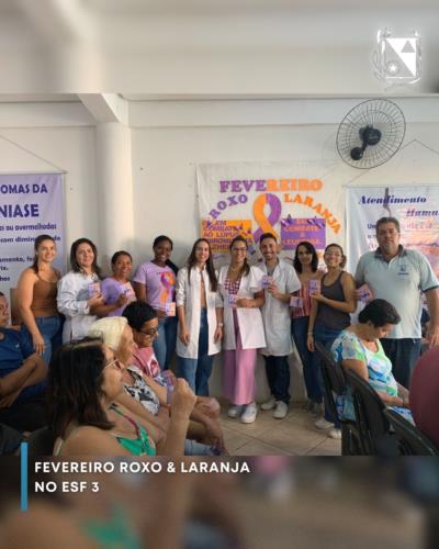 Fevereiro Roxo & Laranja