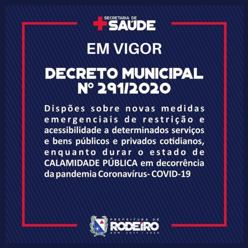 Coronavírus: Decreto Municipal que prevê a suspensão das atividades no comércio continua em vigor