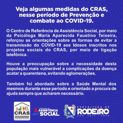 Psicóloga do CRAS realiza ação de orientação durante o isolamento social e alerta para a importância da saúde mental
