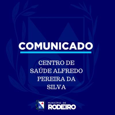 Centro de Saúde Alfredo Pereira da Silva passa a funcionar também aos fins de semana