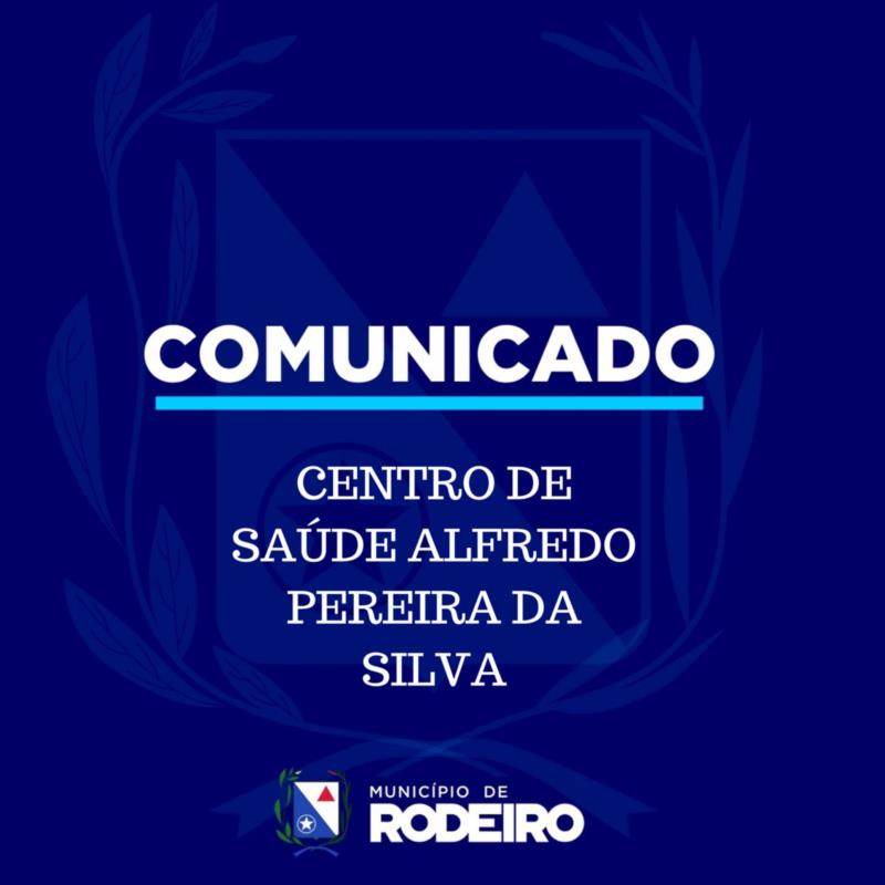 Centro de Saúde Alfredo Pereira da Silva passa a funcionar também aos fins de semana