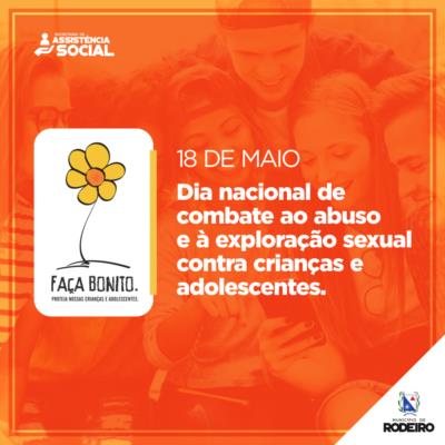 Dia Nacional de Combate ao Abuso e Exploração Sexual de Crianças e Adolescentes é marcado pela importância da denúncia na proteção de menores