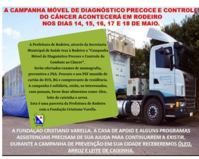 Município de Rodeiro em parceria com Fundação Cristiano Varella realiza exames na cidade