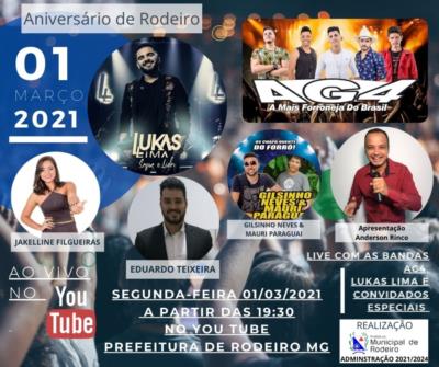 Live em Comemoração ao anivesário de Rodeiro