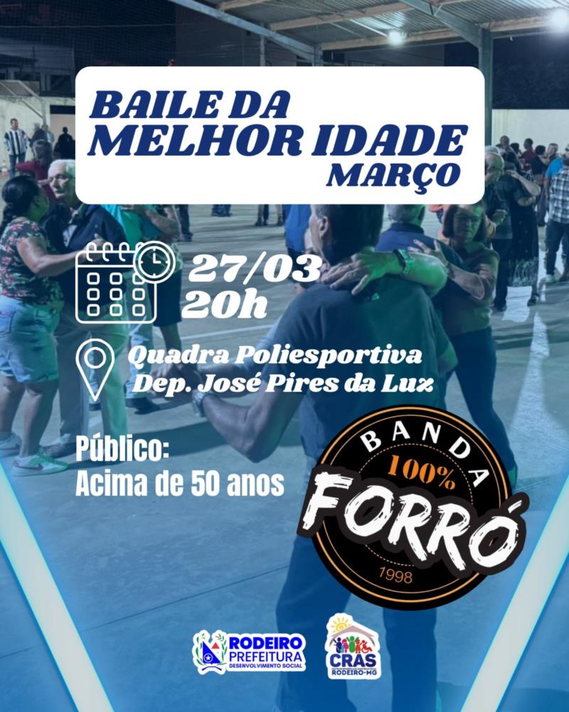 Baile da Melhor Idade – Março