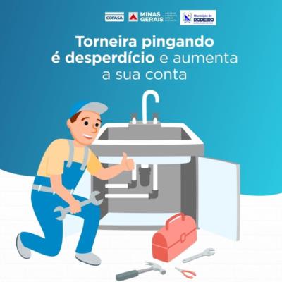 RECOMENDAÇÕES PARA ECONOMIZAR ÁGUA!
