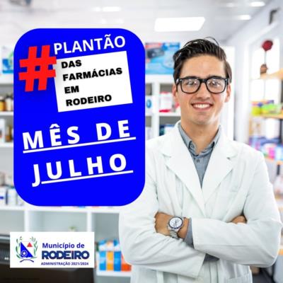 PLANTÃO DAS FARMÁCIAS