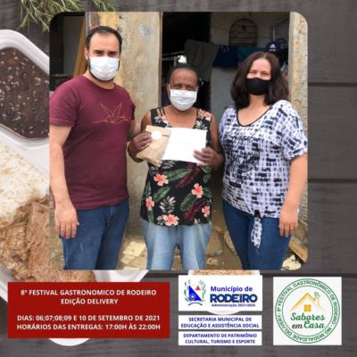 Juradas convidadas para o 8º Festival Gastronômico de Rodeiro - Edição Delivery