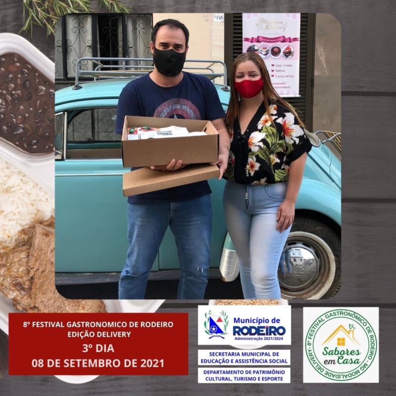 3º DIA DO  8º FESTIVAL GASTRONÔMICO DE RODEIRO-EDIÇÃO DELIVERY