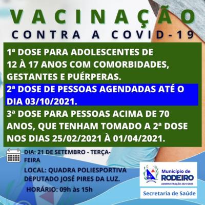Vacinação contra a COVID-19