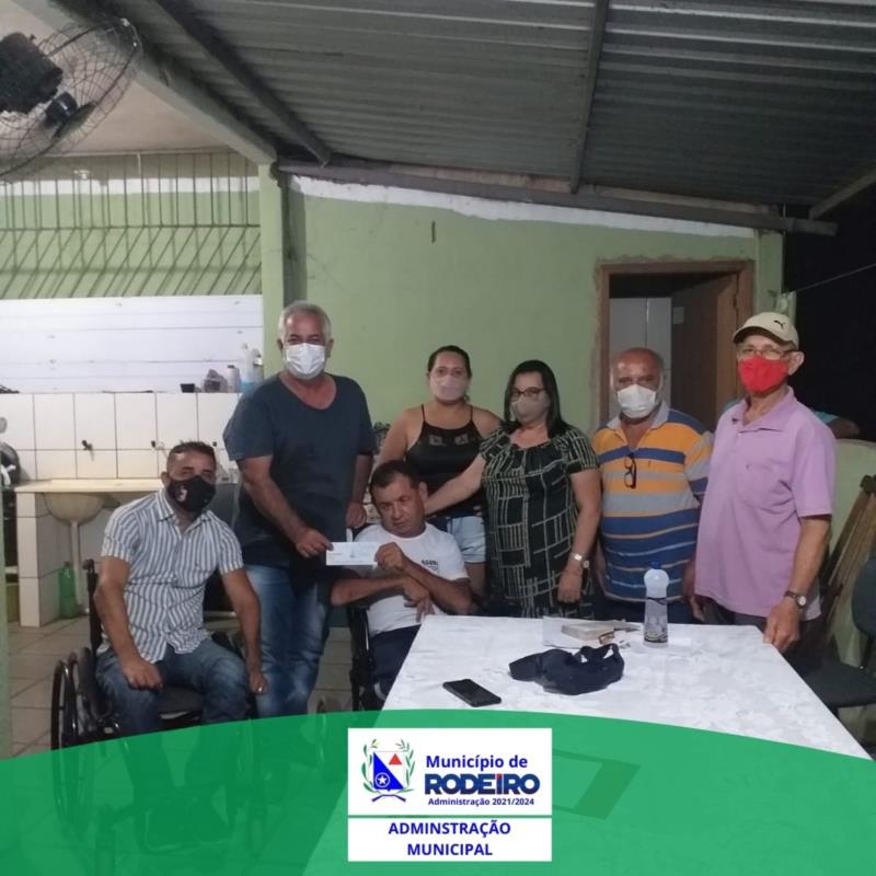 ASSINATURA DO TERMO DE FOMENTO COM A ASSOCIAÇÃO GUIDOVALENSE DE DEFICIENTES FÍSICOS