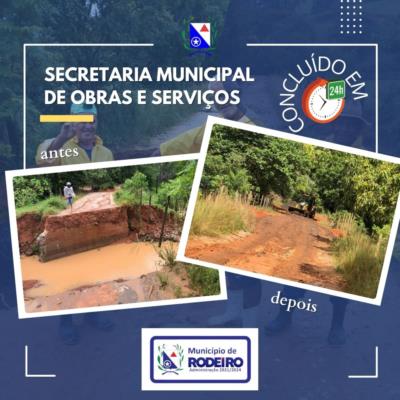 ATUAÇÃO RECORDE DA SECRETARIA MUNICIPAL DE OBRAS