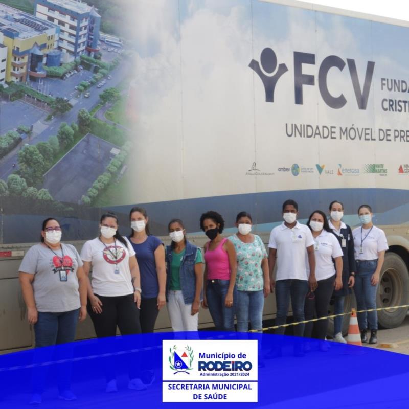 CAMPANHA DE PREVENÇÃO AO CÂNCER EM RODEIRO