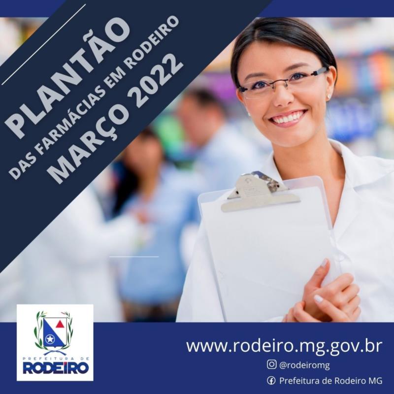 PLANTÃO DAS FARMÁCIAS