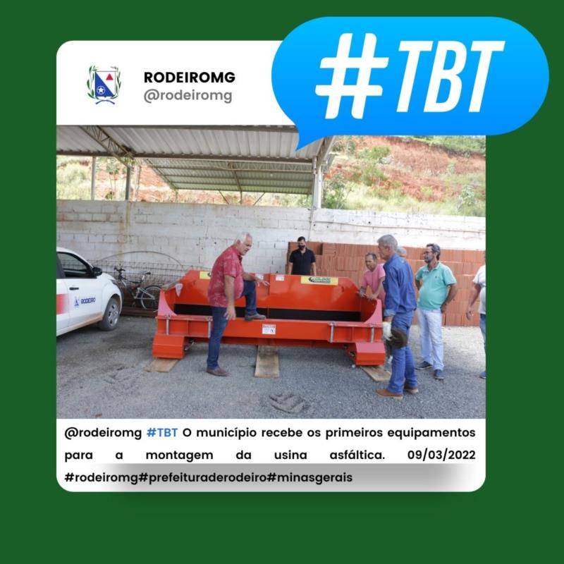 #tbtrodeiromg - Ações realizadas no município