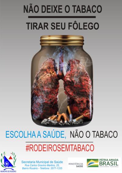 NASF lança a campanha #rodeirosemtabaco