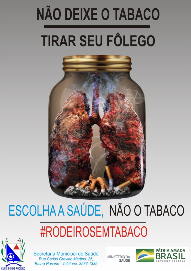 NASF lança a campanha #rodeirosemtabaco