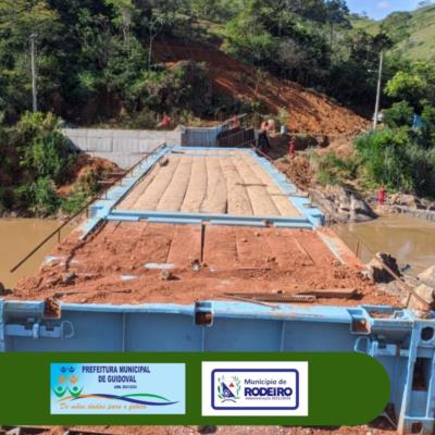 VÍDEO DA OBRA DA PONTE SOBRE O RIO XOPOTÓ