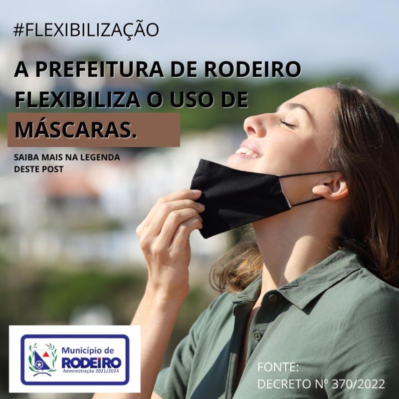 USO DE MÁSCARA EM RODEIRO